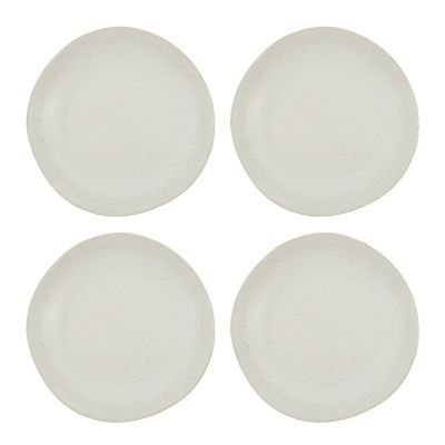 House Doctor - Serve Lautanen 26,5 cm 4 kpl Off-white