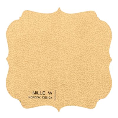 MiLLE W NORDISK DESIGN - Vintage Lasinalunen 12x12 cm Beige