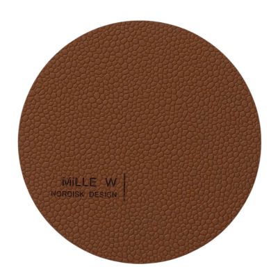 MiLLE W NORDISK DESIGN - Round Lasinalunen 10 cm Ruskea