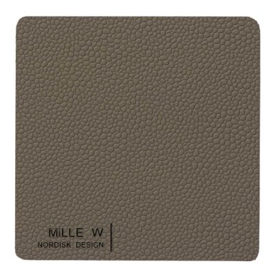 MiLLE W NORDISK DESIGN - Rectangular Lasinalunen 10x10 cm Harmaa