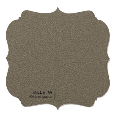 MiLLE W NORDISK DESIGN - Vintage Lasinalunen 12x12 cm Harmaa