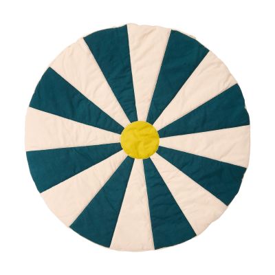 Kid's Concept Sirkus leikkimatto Sinivihreä, Ø112×2 cm