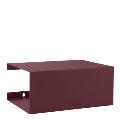 ReCollector - BoxShelf Hylly 35x25x15 cm Maroon Red