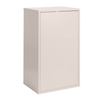 ReCollector - Laundry Boks Pyykkikori 30x43x70 cm Silver Cloud Grey