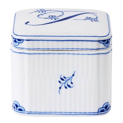 Royal Copenhagen - Alphabet Collection Bonbonnier Purkki 13 cl P