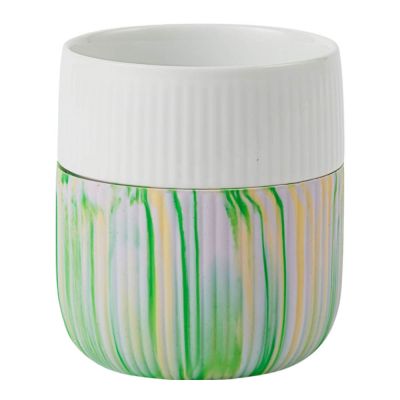 Royal Copenhagen - Fluted Contrast Marble Muki 35 cl Limeburst