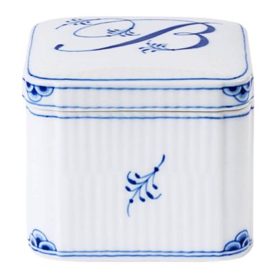 Royal Copenhagen - Alphabet Collection Bonbonnier Purkki 13 cl B