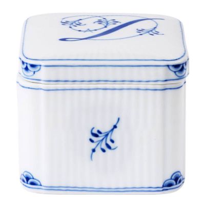 Royal Copenhagen - Alphabet Collection Bonbonnier Purkki 13 cl D