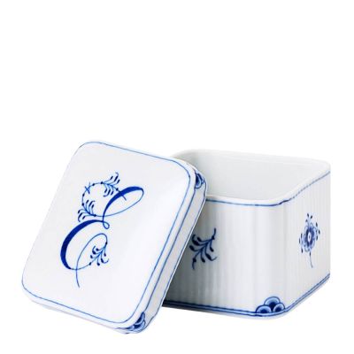 Royal Copenhagen - Alphabet Collection Bonbonnier Purkki 13 cl E