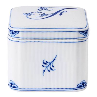 Royal Copenhagen - Alphabet Collection Bonbonnier Purkki 13 cl F