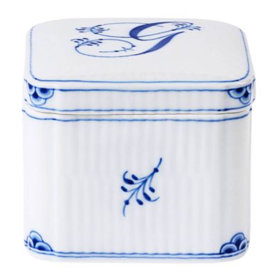 Royal Copenhagen - Alphabet Collection Bonbonnier Purkki 13 cl G