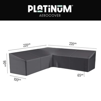 Platinum Aerocover, Oleskelutilan suojapeite L HB 220x220x100xK65/90 Aerocover Antrasiitti