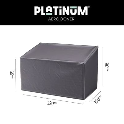 Platinum Aerocover, Oleskelutilan penkin päällinen HB 220x100xK65/90 Aerocover Antrasiitti