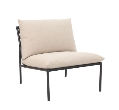 Veke Nevada nojatuoli hiekka/musta