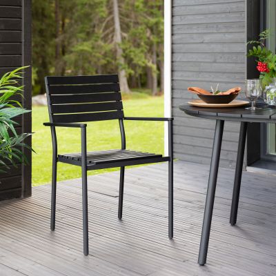 Veke Arvid aintwood tuoli musta