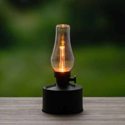 Ei brändiä Tarmo Solar Öljylamppu musta