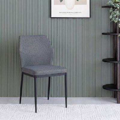 Veke Milan tuoli harmaa/musta