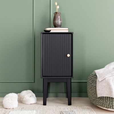 Kiteen Tapio yöpöytä 30x36 cm musta