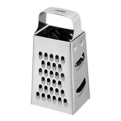 Gefu - Cubi Mini Raastin 4 cm Harjattu teräs