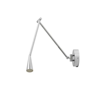 101 COPENHAGEN - SNAKE seinävalaisin, kromattu, metalli, G9