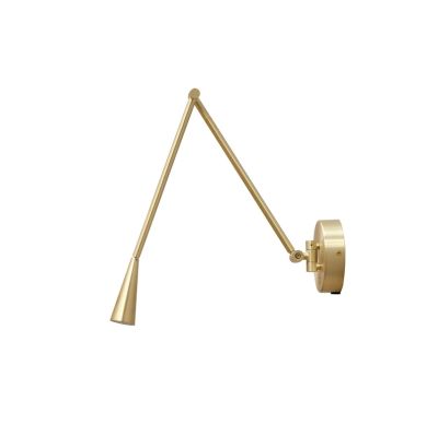 101 COPENHAGEN - SNAKE seinävalaisin, messinkivärinen, metalli G9