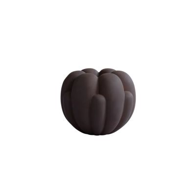 101 COPENHAGEN - BLOOM Mini-maljakko, suklaa, 27 cm, keramiikka