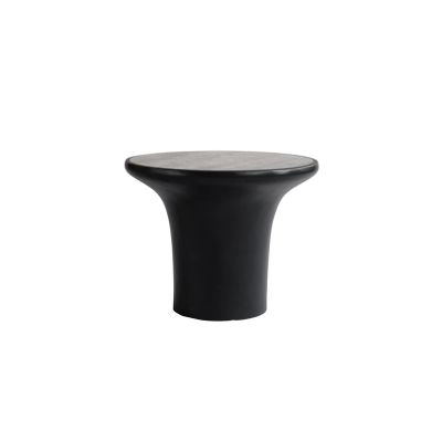 101 COPENHAGEN - Trumpet-sivupöytä, antrasiitti, korkeus 45 cm –