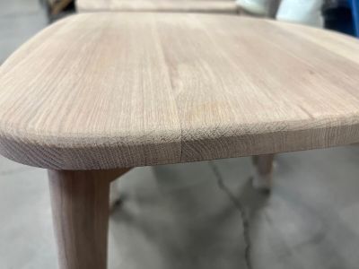 Veke 6kpl Koto tuoli valkoöljytty tammi, puuistuimella, asiakaspalautus