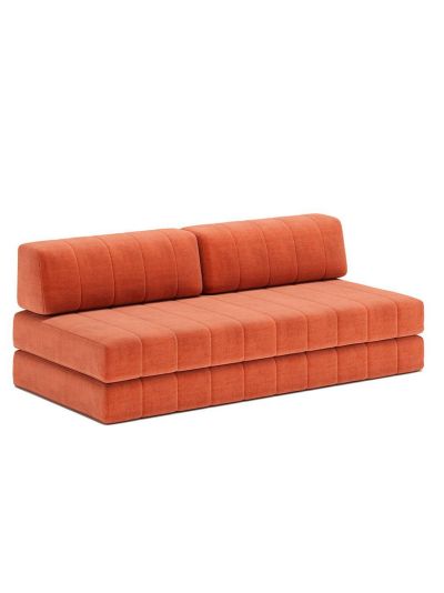 Innovation Living Cozypad-vuodesohva esina-kangas 412 rust orange l 208 cm