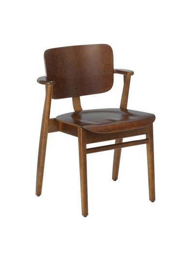 Artek Domus-tuoli petsattu pähkinä