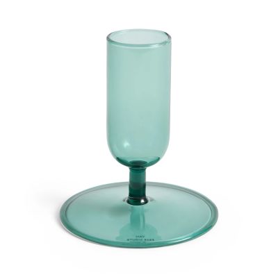 HAY - Pieni kukkavaasi, vihreä lasi, korkeus 8,6 cm