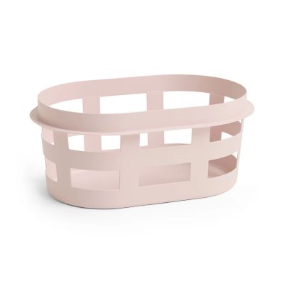 HAY - Basket säilytyskori, vaaleanpunainen muovi, pituus 57 cm
