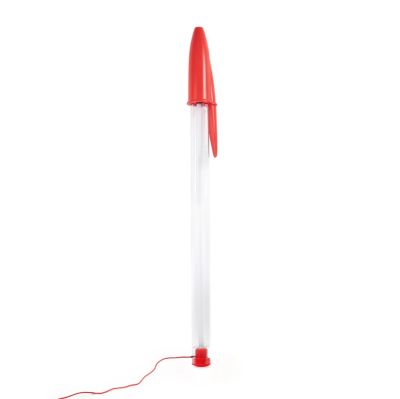SELETTI - BIC LED-riippuvalaisin, punainen, pituus 173 cm