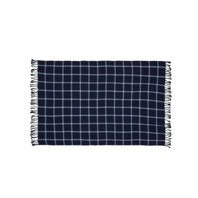 Hübsch - Flok-peitto, tummansininen, 200 cm –