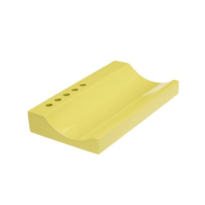 Hübsch - Kanso-pöytäteline, keltainen, pituus 22 cm –