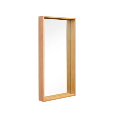 Hübsch - Still-seinäpeili, vaalea tammi, korkeus 103 cm –