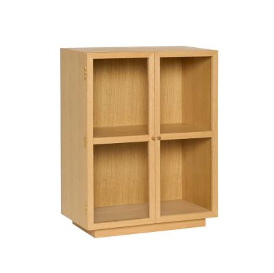 Hübsch - Mae-kaappi, vaalea tammi, korkeus 90 cm –