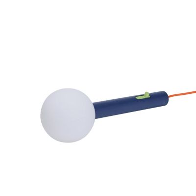 Hübsch - Talk-LED-seinävalaisin, sininen/oranssi, pituus 30 cm –