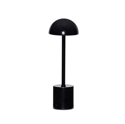 Hübsch - Taten LED-akkukäyttöinen pöytävalaisin, musta, korkeus 30 cm –