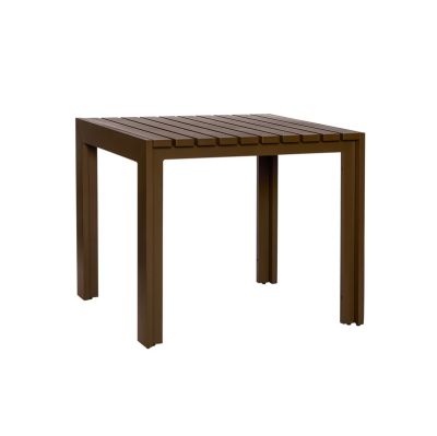 Hübsch - Ruokapöytä, ruskea, pituus 80 cm –