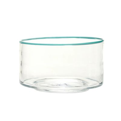 Hübsch - Clea-kulho, kirkas/vihreä, Ø 30 cm, lasi –