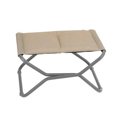 Lafuma, NEXT Js Footstool Bec Toile Porteuse/Tube Acier moka
