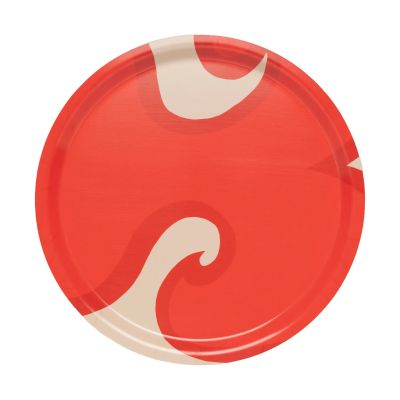 Marimekko Jokeri tarjotin Hiekka-oranssinpunainen, 31 cm