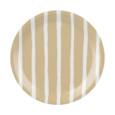 Marimekko Piccolo lasinalunen Valkoinen, hiekanvärinen Ø11 cm