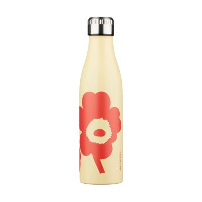 Marimekko Unikko juomapullo Hiekka-oranssinpunainen, 0,5 l