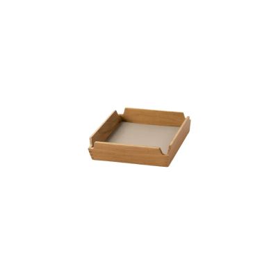 LIND DNA Airy Nupo tarjotin Clay crown-teak, mini