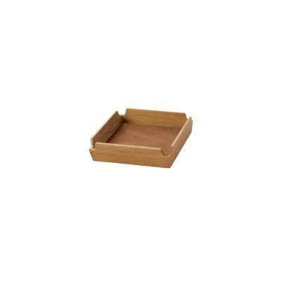 LIND DNA Airy Nupo tarjotin Nature-teak, mini