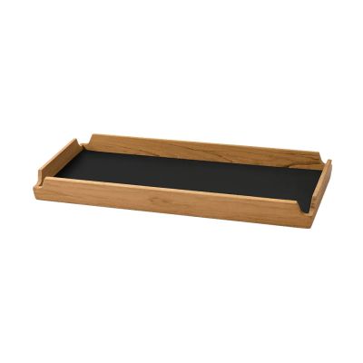 LIND DNA Airy Nupo tarjotin Black ink-teak, siro