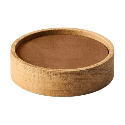 LIND DNA Wood Box lasinalussetti Nature-oak, ympyrä, S, Nupo nature, 9 osaa