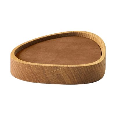 LIND DNA Wood Box lasinalussetti Nature-tammi, curve, S, Nupo nature, 9 osaa